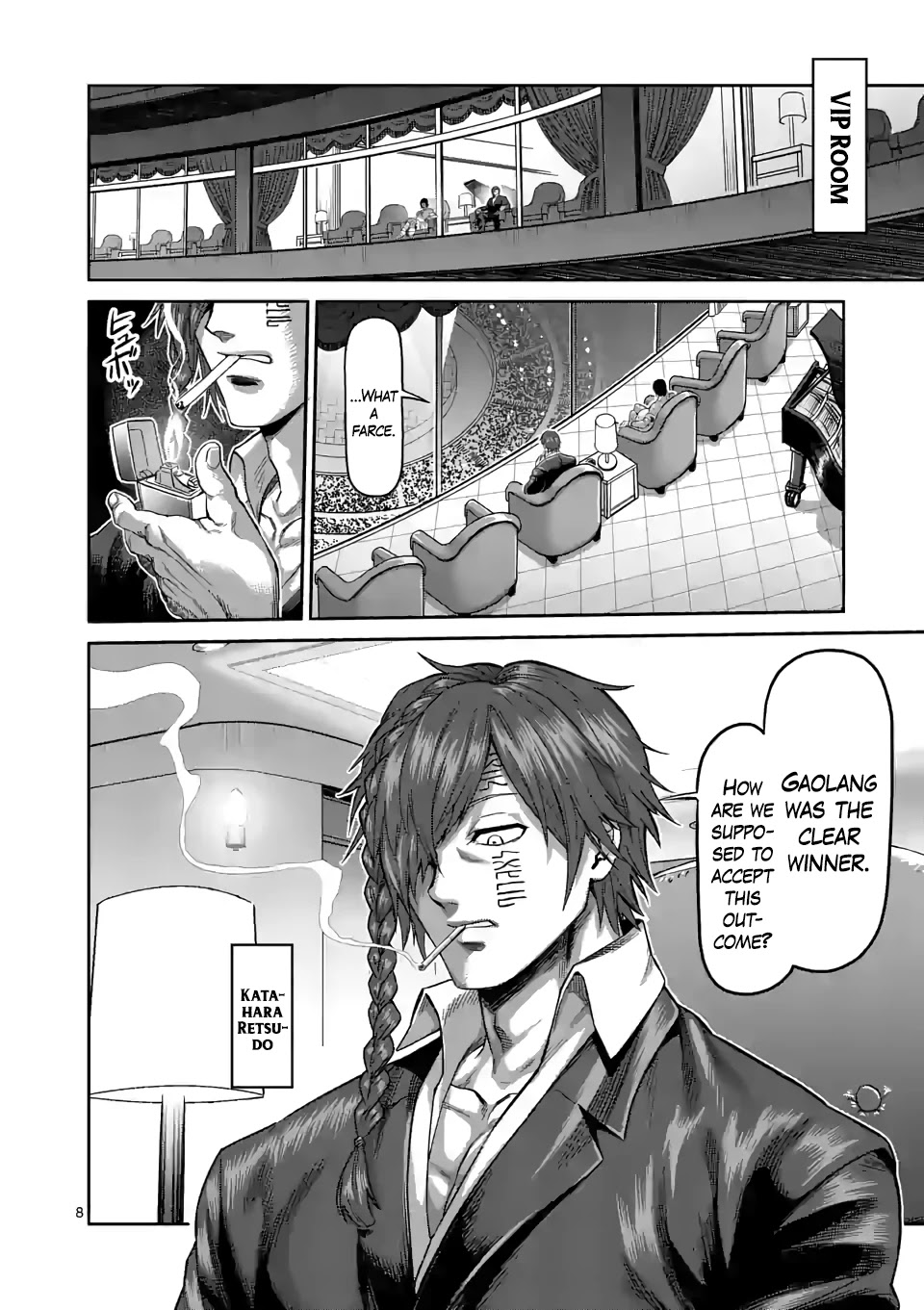 Kengan Omega Chapter 64 page 8 - Chapter 64: Round Two