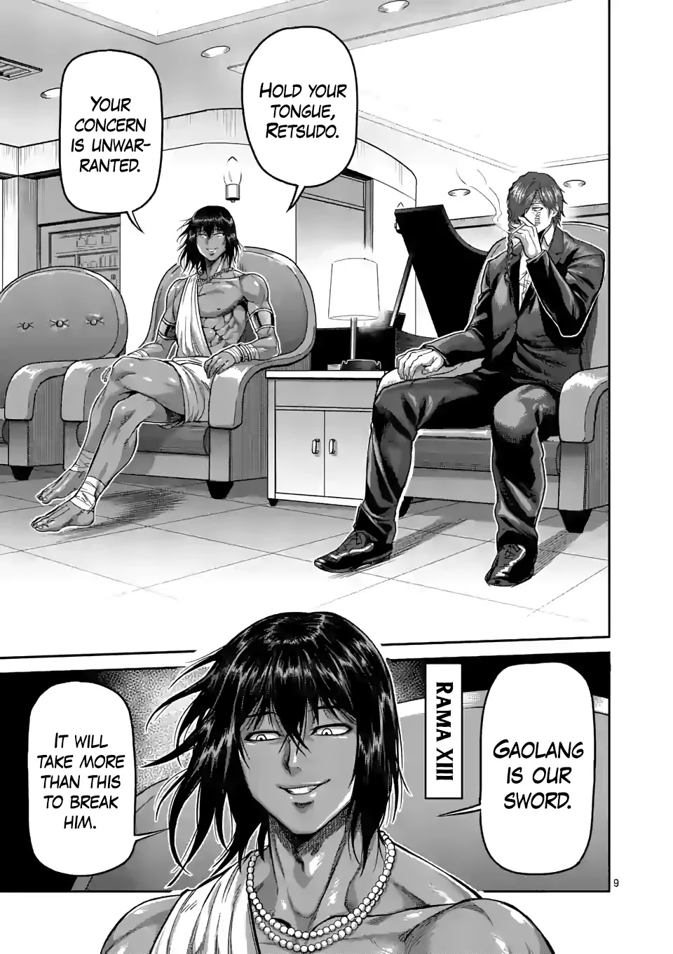 Kengan Omega Chapter 64 page 9 - Chapter 64: Round Two