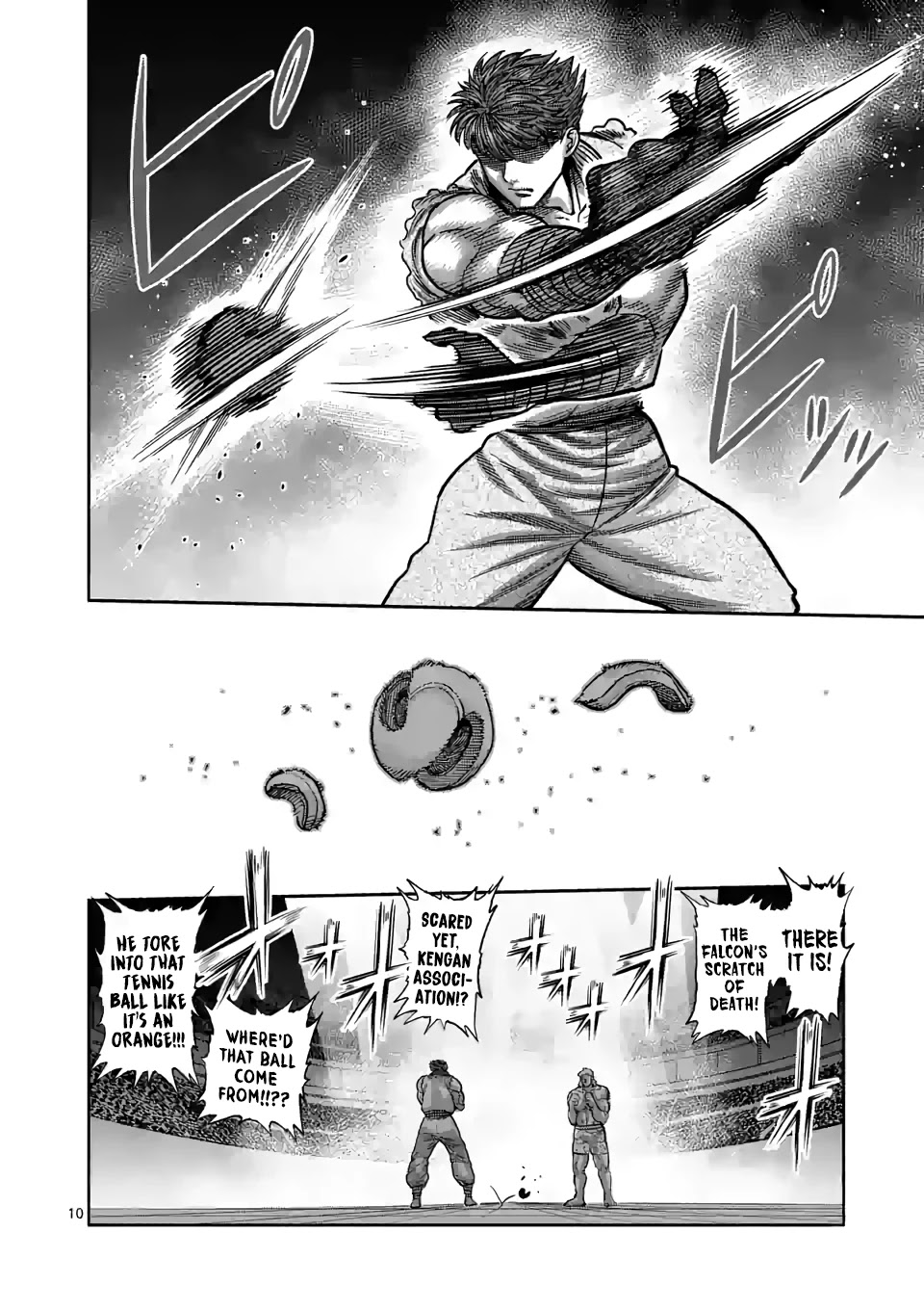 Kengan Omega Chapter 65 page 10 - Chapter 65: The Falcon's Identity