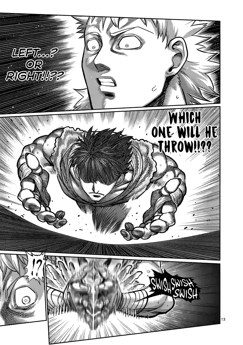 Kengan Omega Chapter 65 page 13 - Chapter 65: The Falcon's Identity