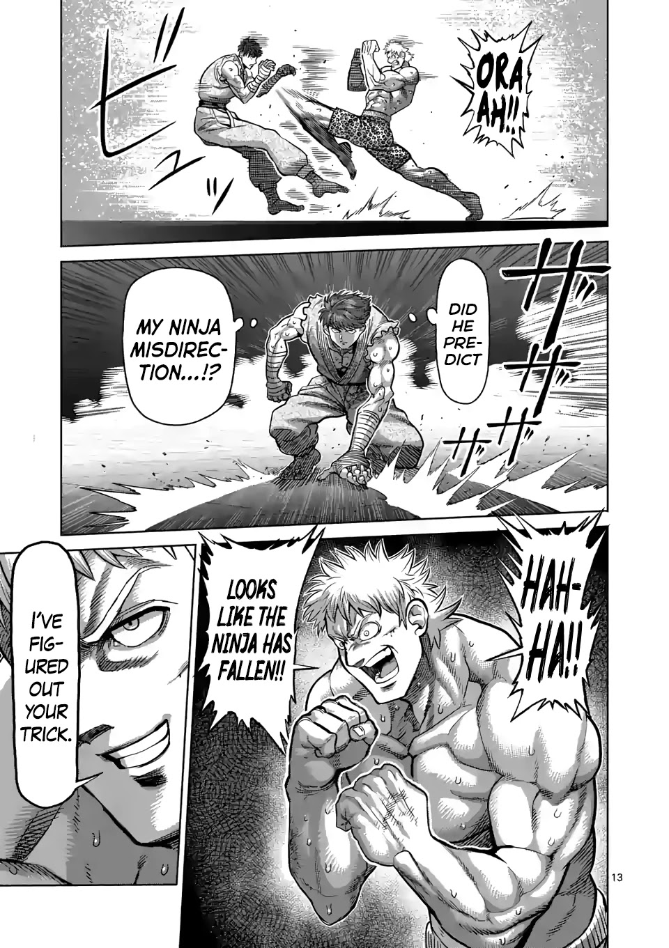 Kengan Omega Chapter 66 page 13 - Chapter 66: Rational