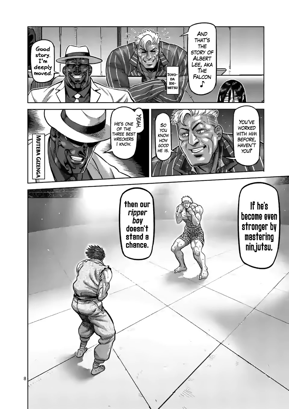 Kengan Omega Chapter 66 page 8 - Chapter 66: Rational