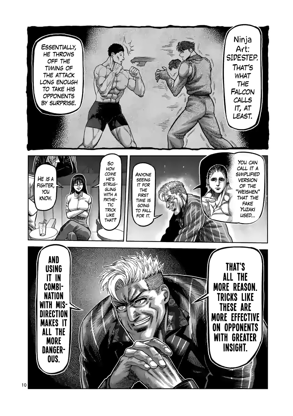 Kengan Omega Chapter 67 page 10 - Chapter 67: Way of the Ninja