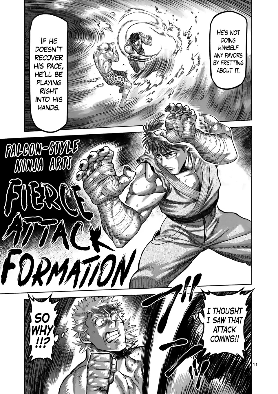 Kengan Omega Chapter 67 page 11 - Chapter 67: Way of the Ninja