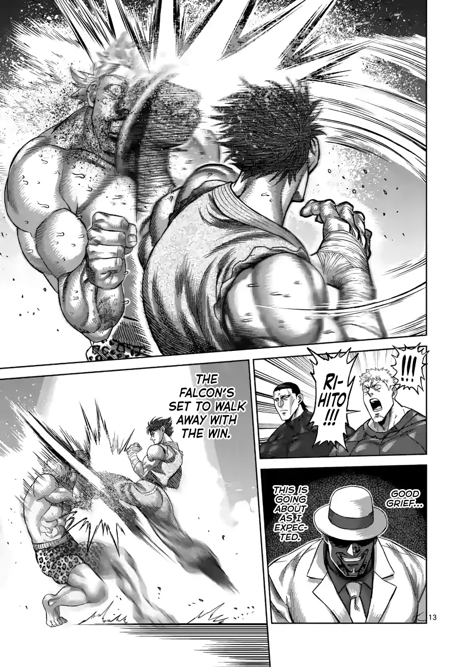 Kengan Omega Chapter 67 page 13 - Chapter 67: Way of the Ninja