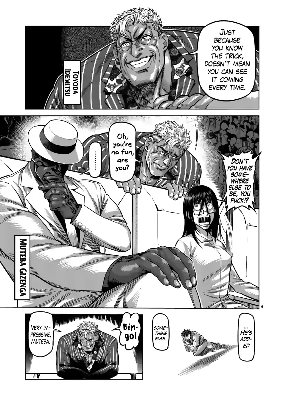 Kengan Omega Chapter 67 page 9 - Chapter 67: Way of the Ninja