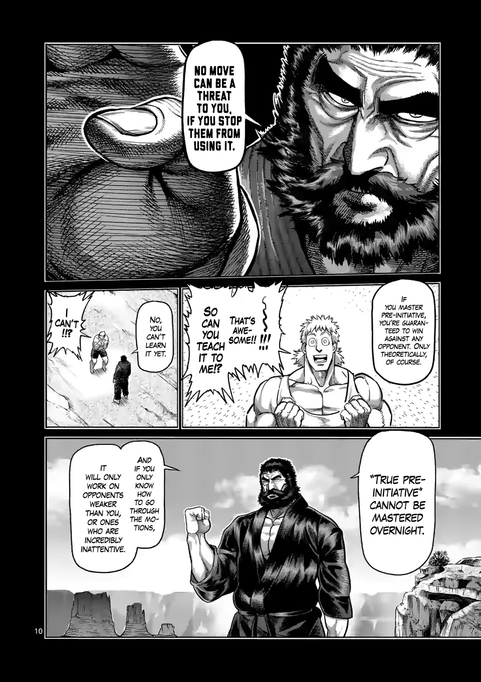 Kengan Omega Chapter 68 page 10 - Chapter 68: Spin