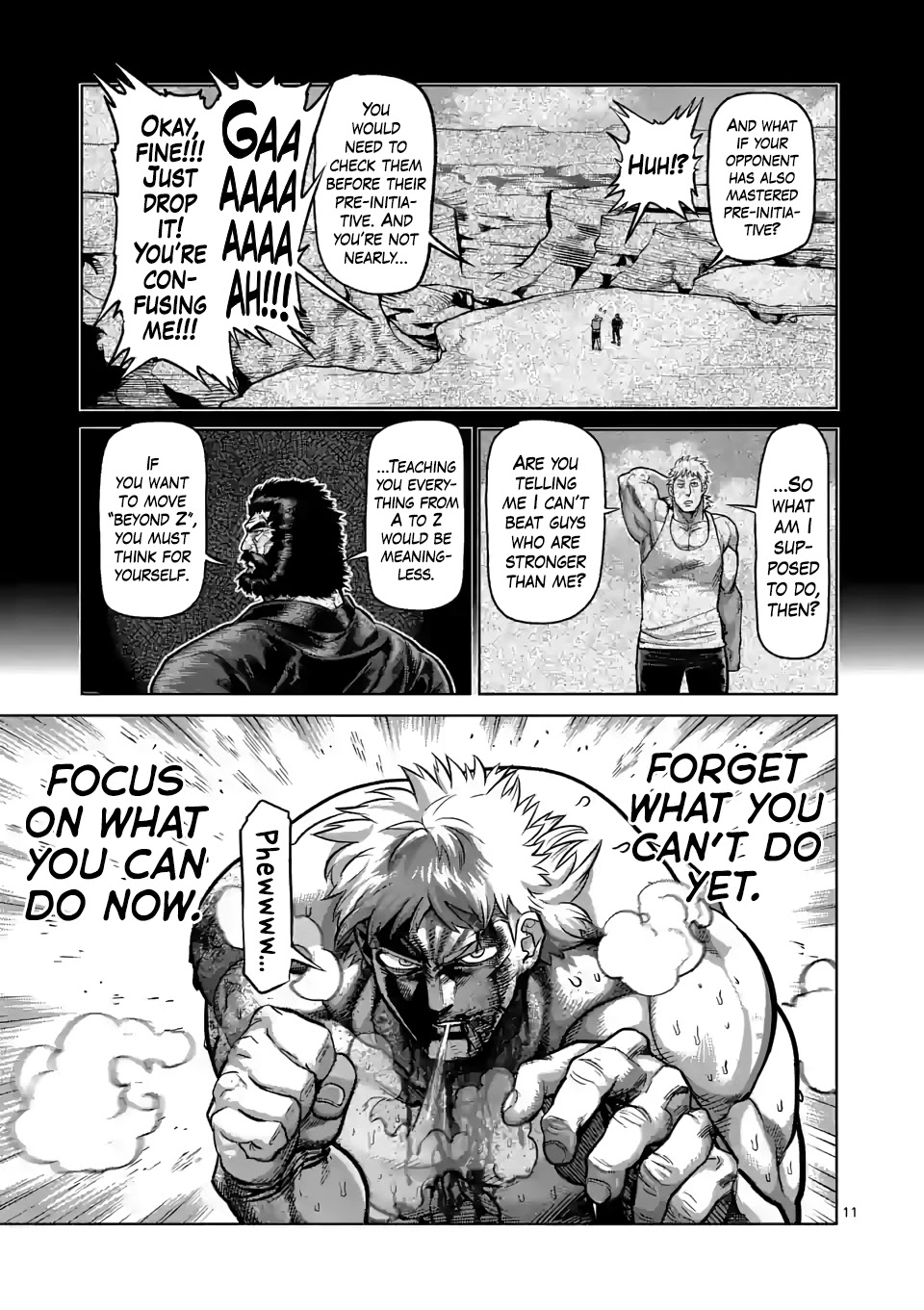 Kengan Omega Chapter 68 page 11 - Chapter 68: Spin