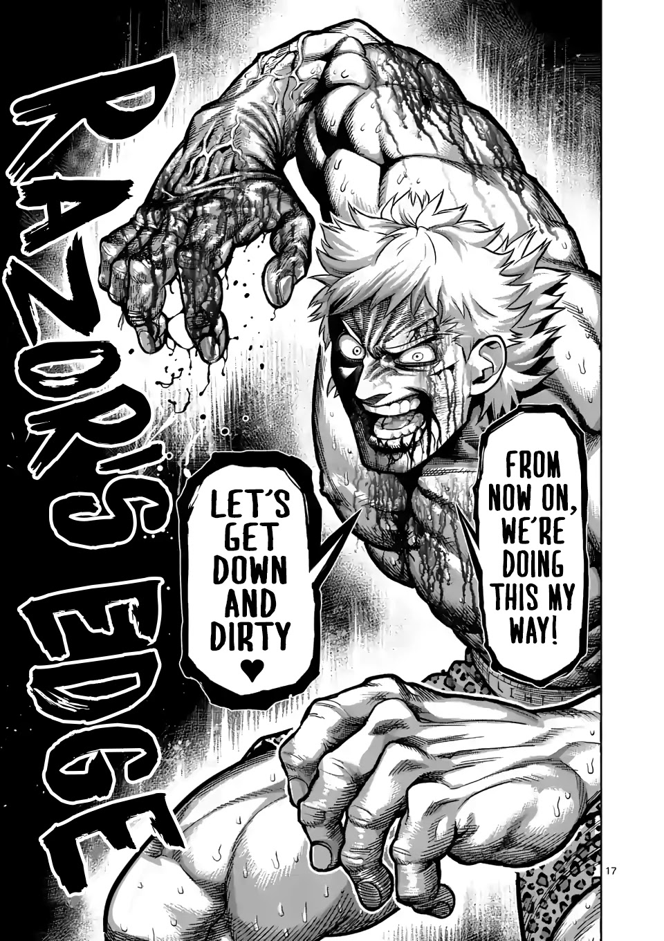 Kengan Omega Chapter 68 page 17 - Chapter 68: Spin