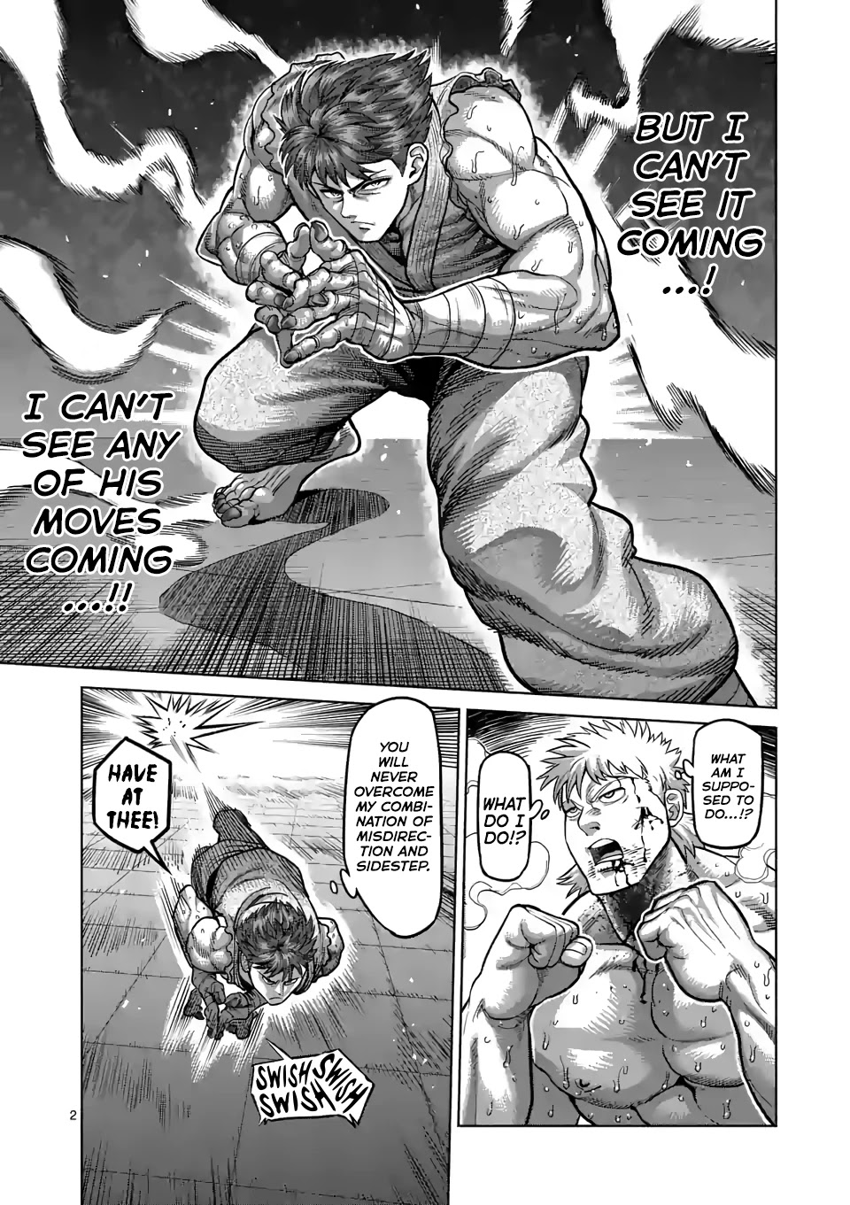 Kengan Omega Chapter 68 page 2 - Chapter 68: Spin