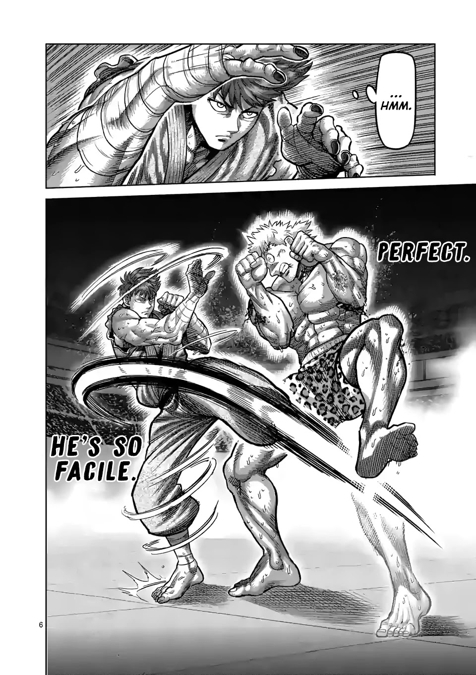 Kengan Omega Chapter 68 page 6 - Chapter 68: Spin