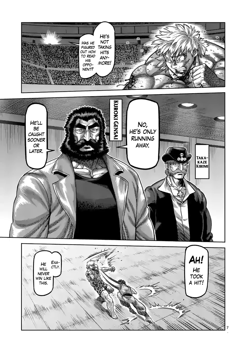 Kengan Omega Chapter 68 page 7 - Chapter 68: Spin