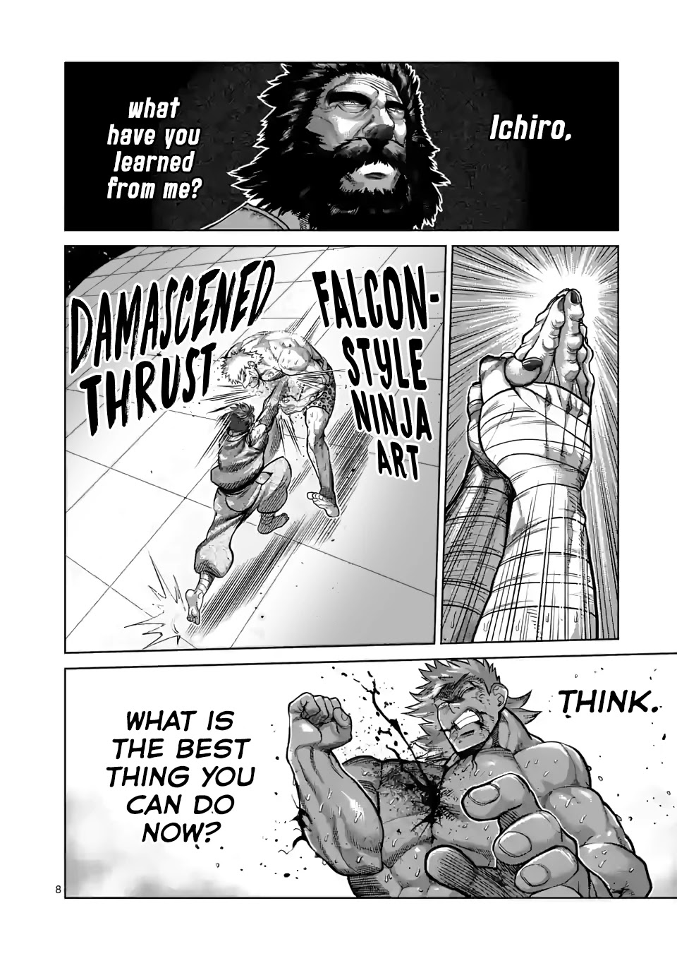 Kengan Omega Chapter 68 page 8 - Chapter 68: Spin