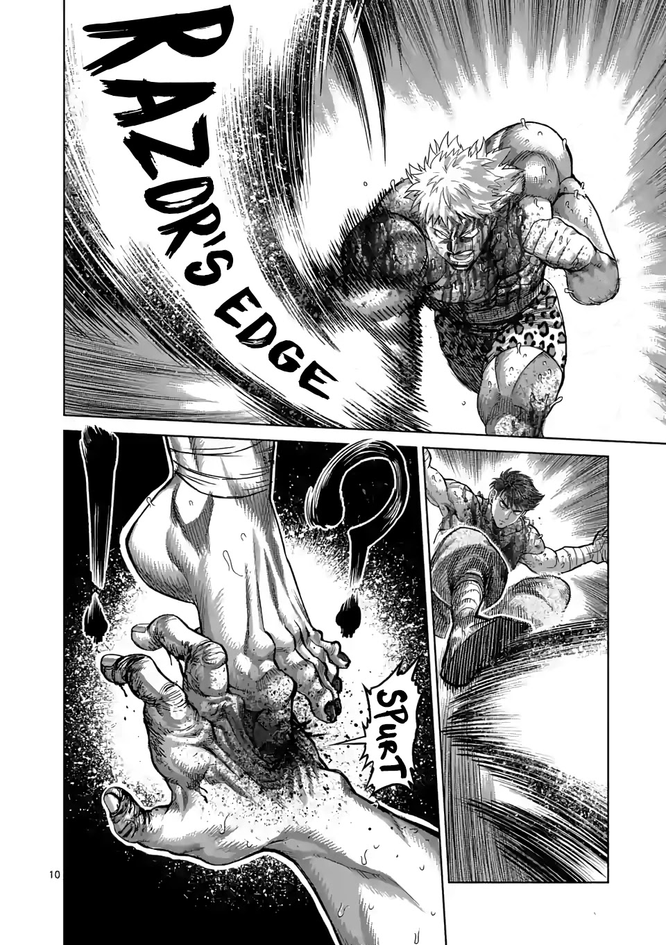 Kengan Omega Chapter 69 page 10 - Chapter 69: Owl Talon Kick
