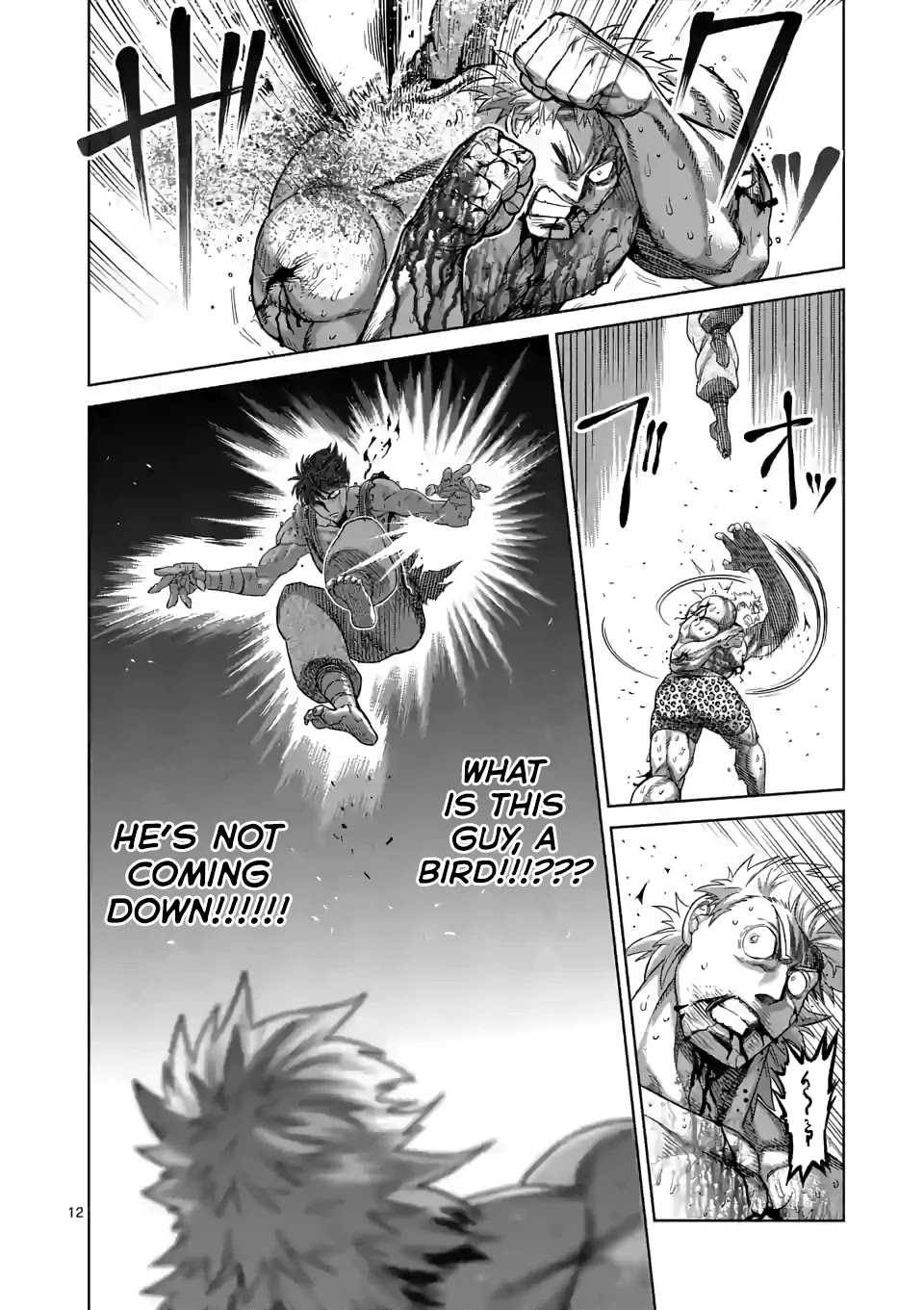 Kengan Omega Chapter 69 page 12 - Chapter 69: Owl Talon Kick