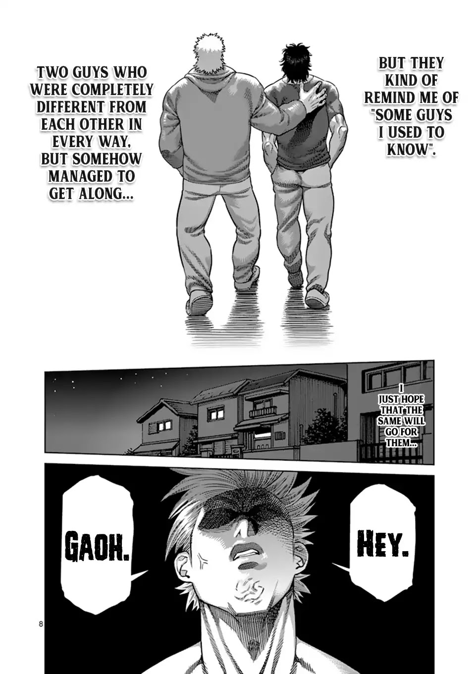 Kengan Omega Chapter 7.5 page 8 - Chapter 7.5: Akiyama Kaede and Yamashita Trading Co.