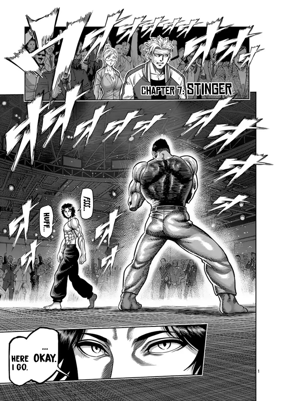 Kengan Omega Chapter 7 page 1 - Chapter 7: Stinger