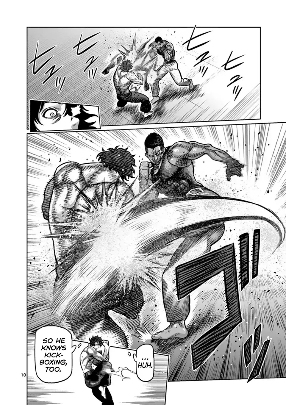 Kengan Omega Chapter 7 page 10 - Chapter 7: Stinger