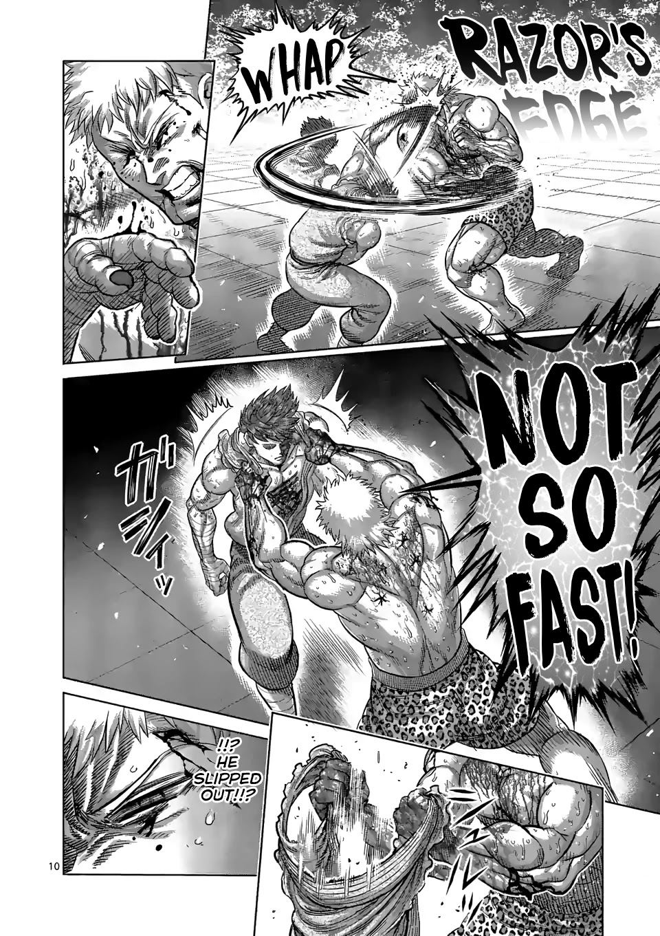 Kengan Omega Chapter 70 page 10 - Chapter 70: One Move