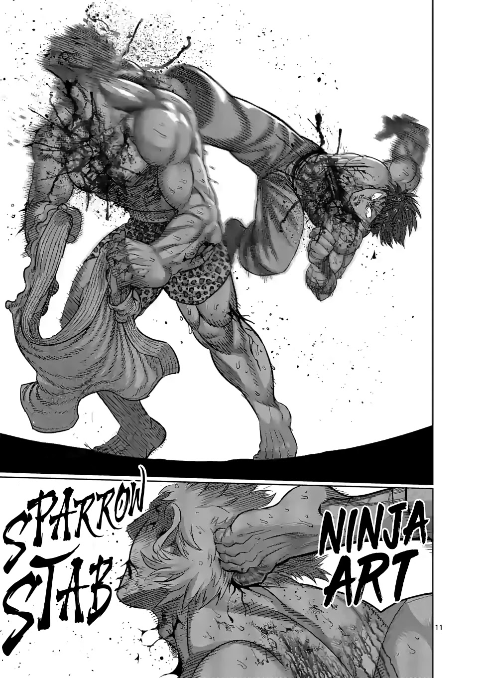 Kengan Omega Chapter 70 page 11 - Chapter 70: One Move