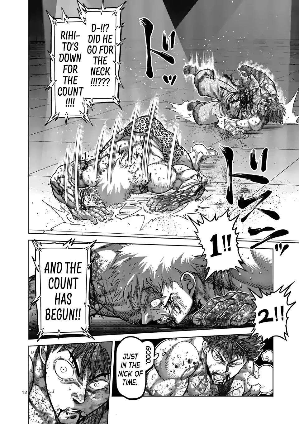 Kengan Omega Chapter 70 page 12 - Chapter 70: One Move