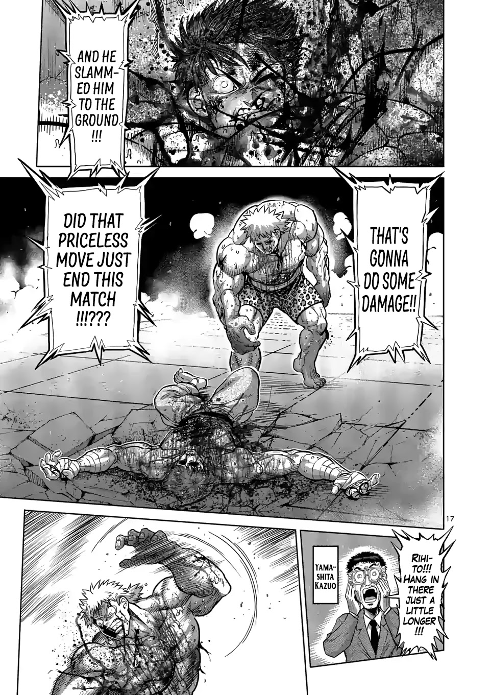 Kengan Omega Chapter 70 page 17 - Chapter 70: One Move
