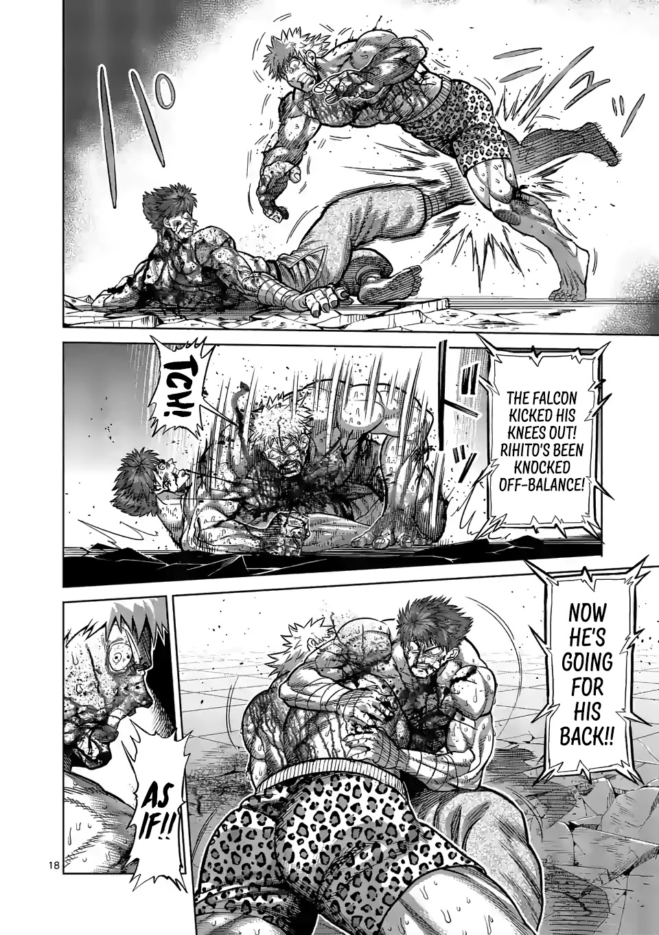 Kengan Omega Chapter 70 page 18 - Chapter 70: One Move