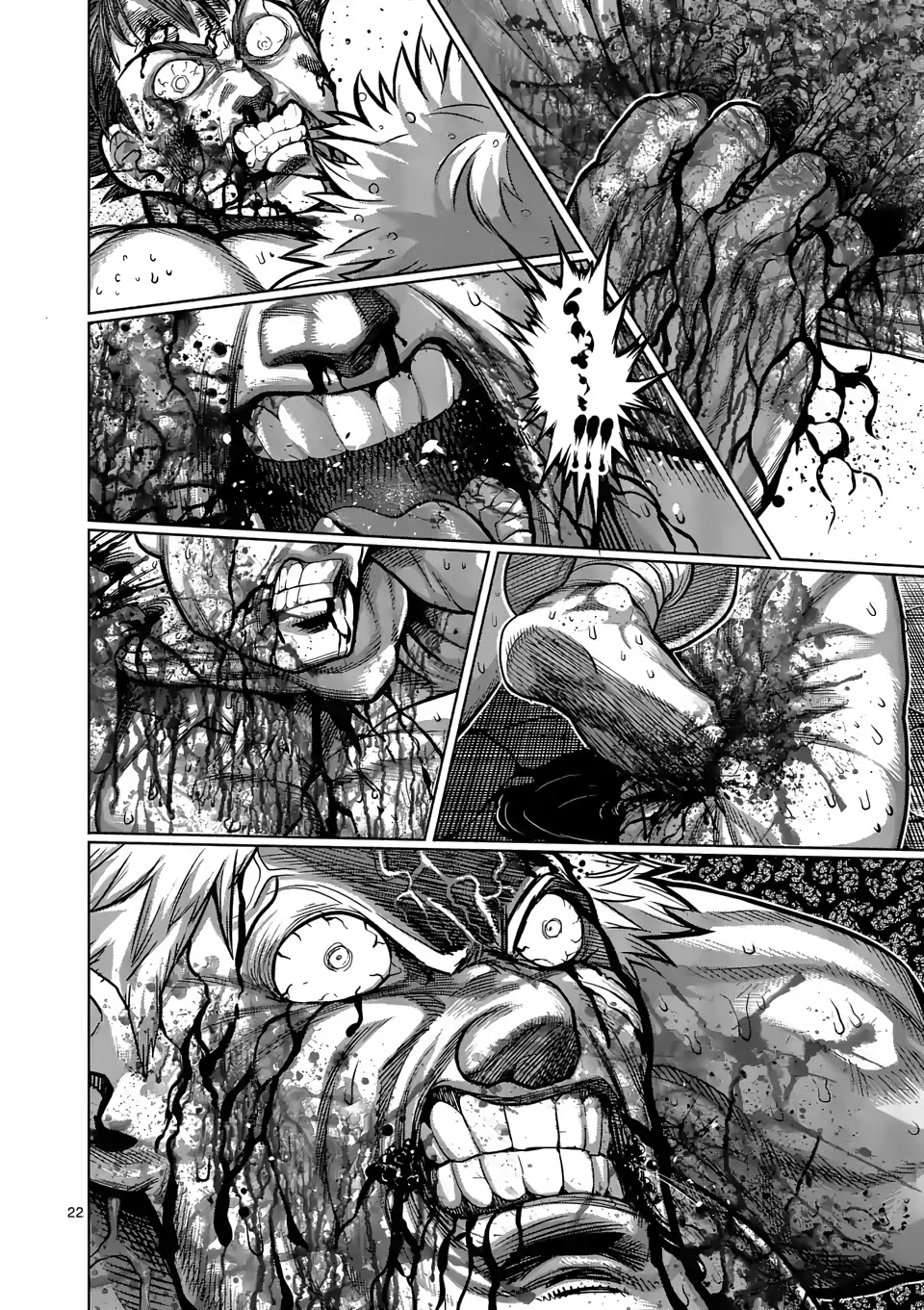 Kengan Omega Chapter 70 page 22 - Chapter 70: One Move