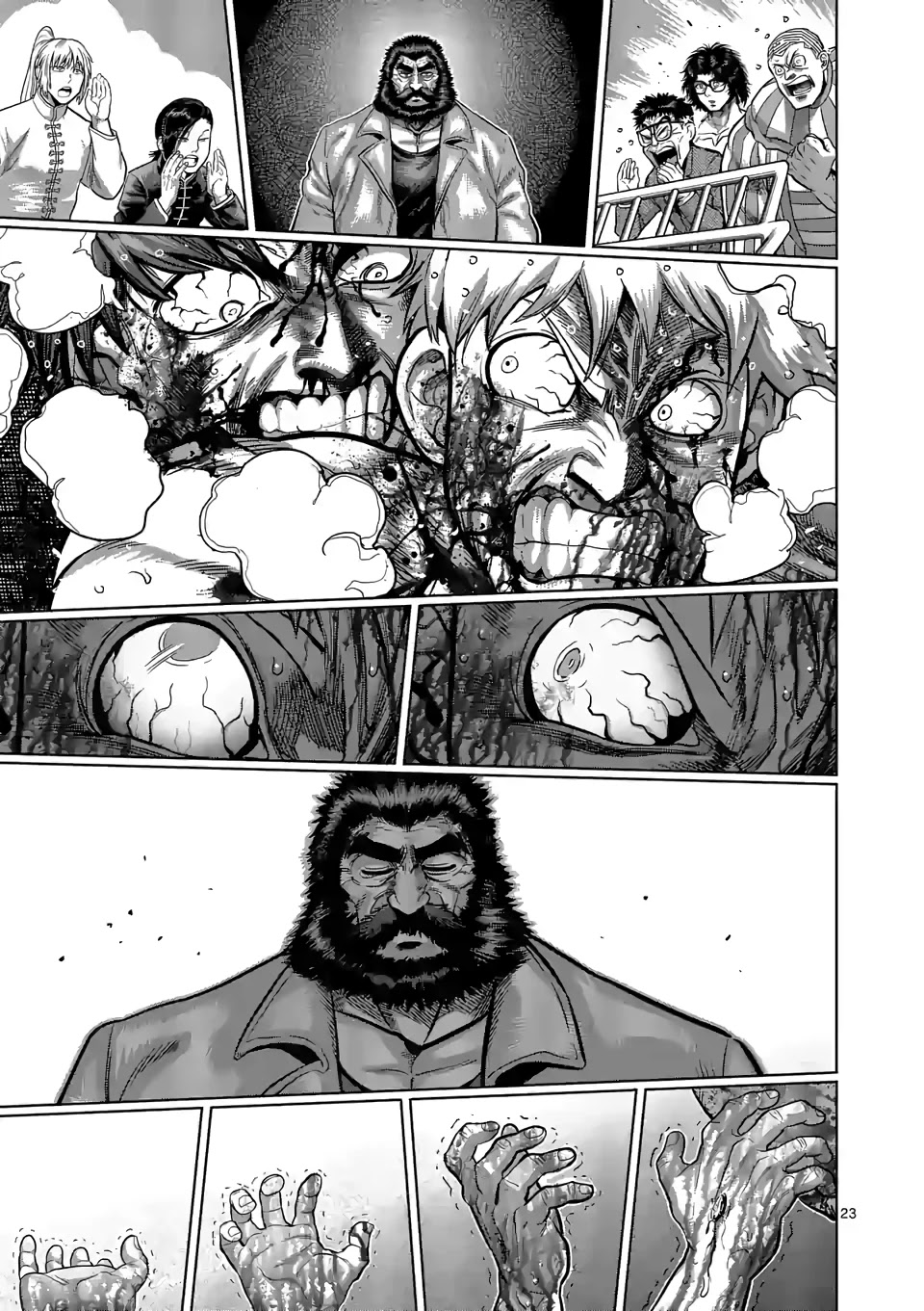 Kengan Omega Chapter 70 page 23 - Chapter 70: One Move