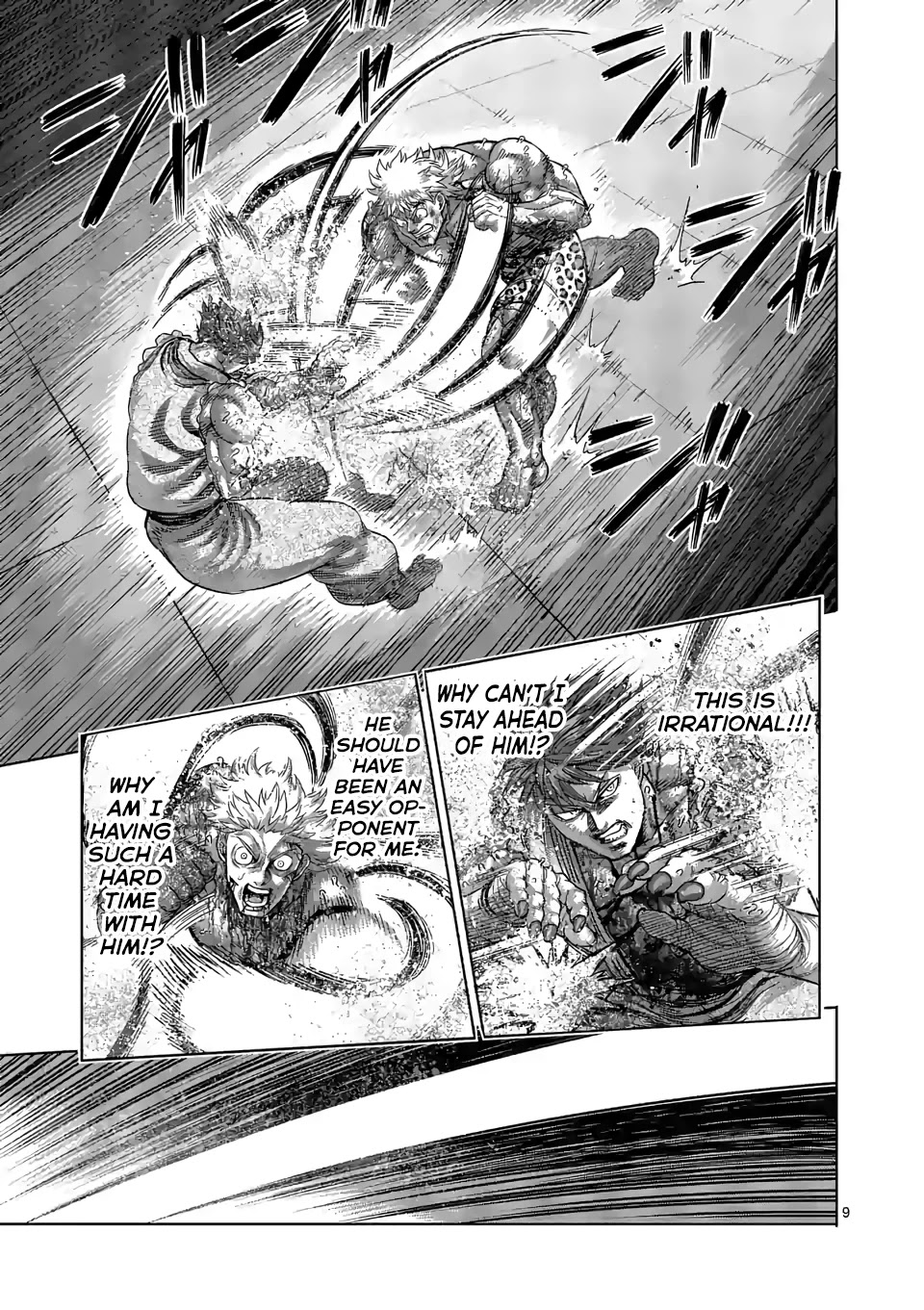 Kengan Omega Chapter 70 page 9 - Chapter 70: One Move