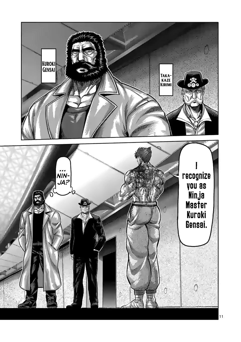 Kengan Omega Chapter 71 page 11 - Chapter 71: Heavyweights