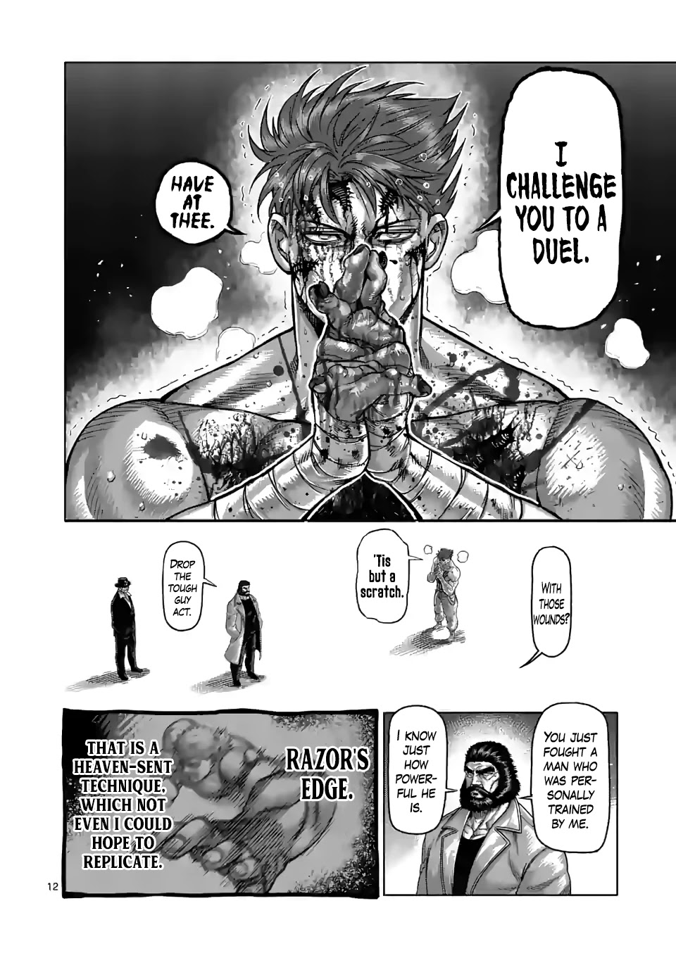Kengan Omega Chapter 71 page 12 - Chapter 71: Heavyweights