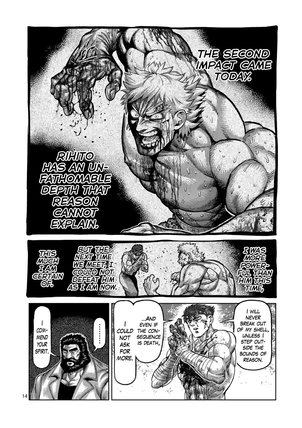 Kengan Omega Chapter 71 page 14 - Chapter 71: Heavyweights