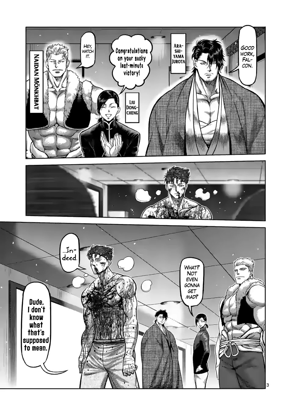 Kengan Omega Chapter 71 page 3 - Chapter 71: Heavyweights
