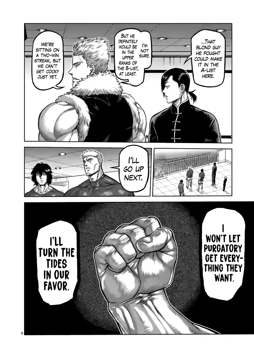 Kengan Omega Chapter 71 page 4 - Chapter 71: Heavyweights