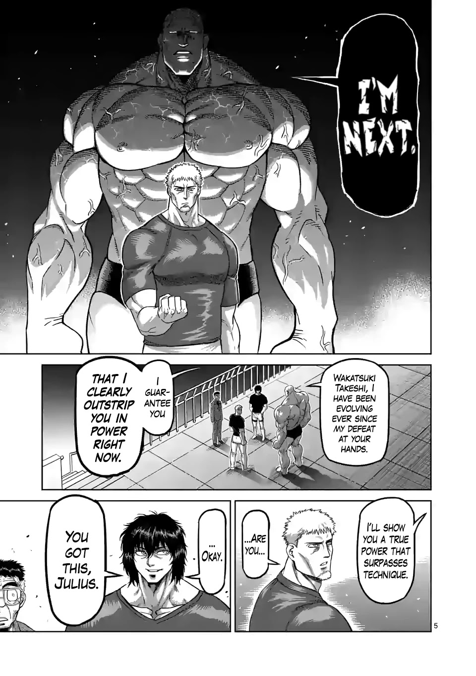 Kengan Omega Chapter 71 page 5 - Chapter 71: Heavyweights