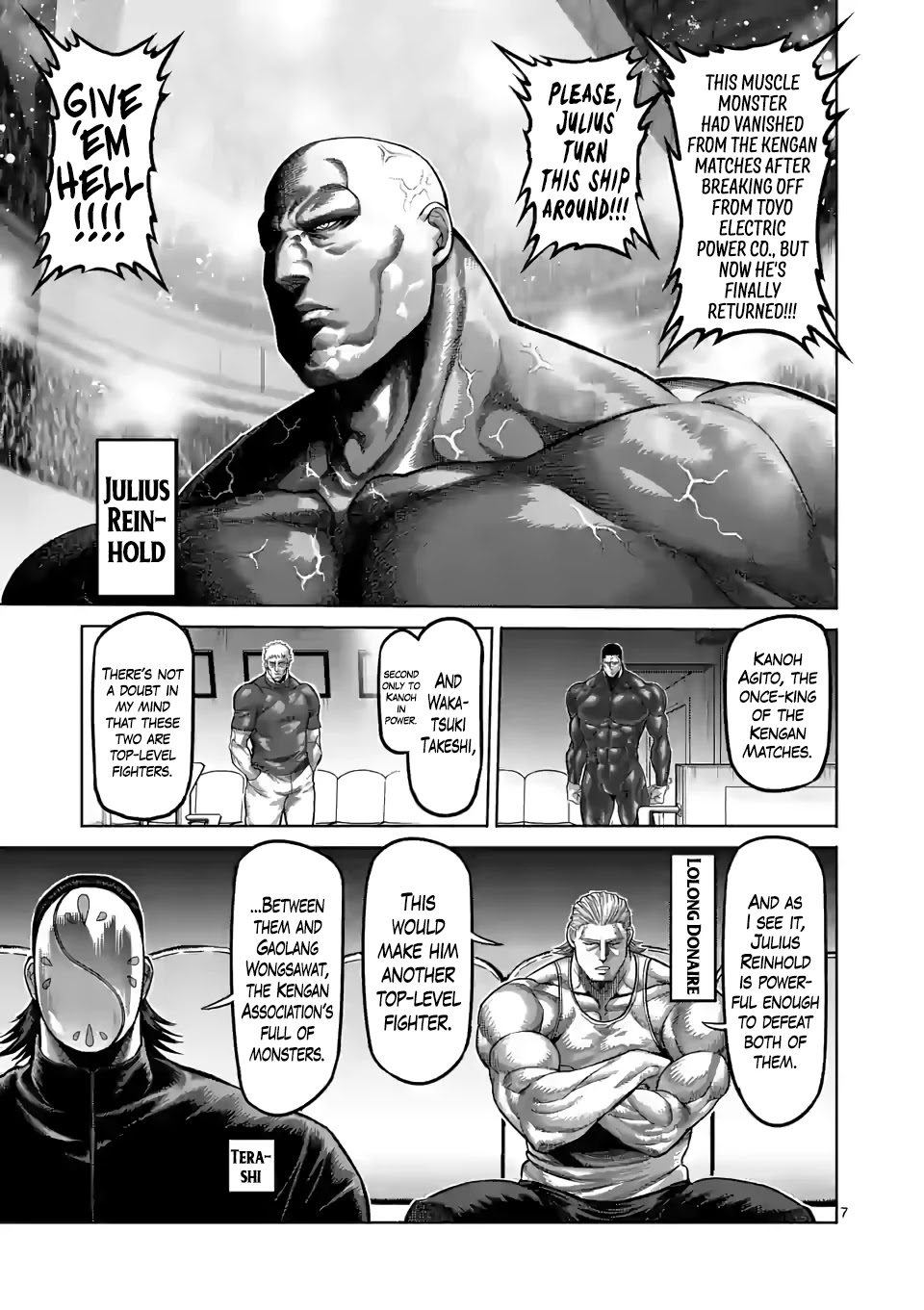 Kengan Omega Chapter 71 page 7 - Chapter 71: Heavyweights