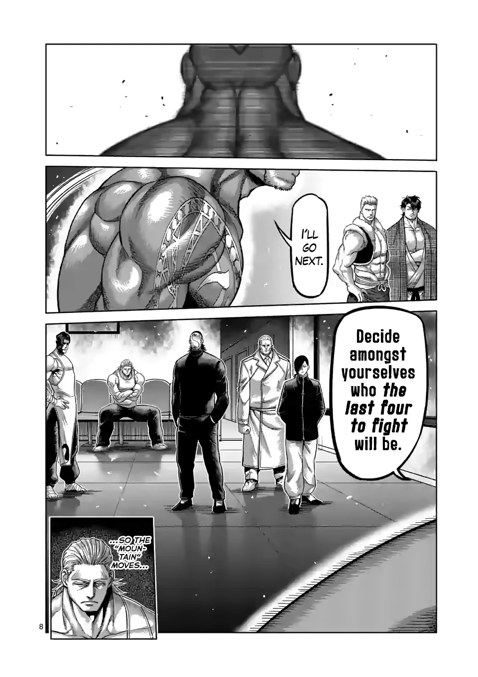Kengan Omega Chapter 71 page 8 - Chapter 71: Heavyweights