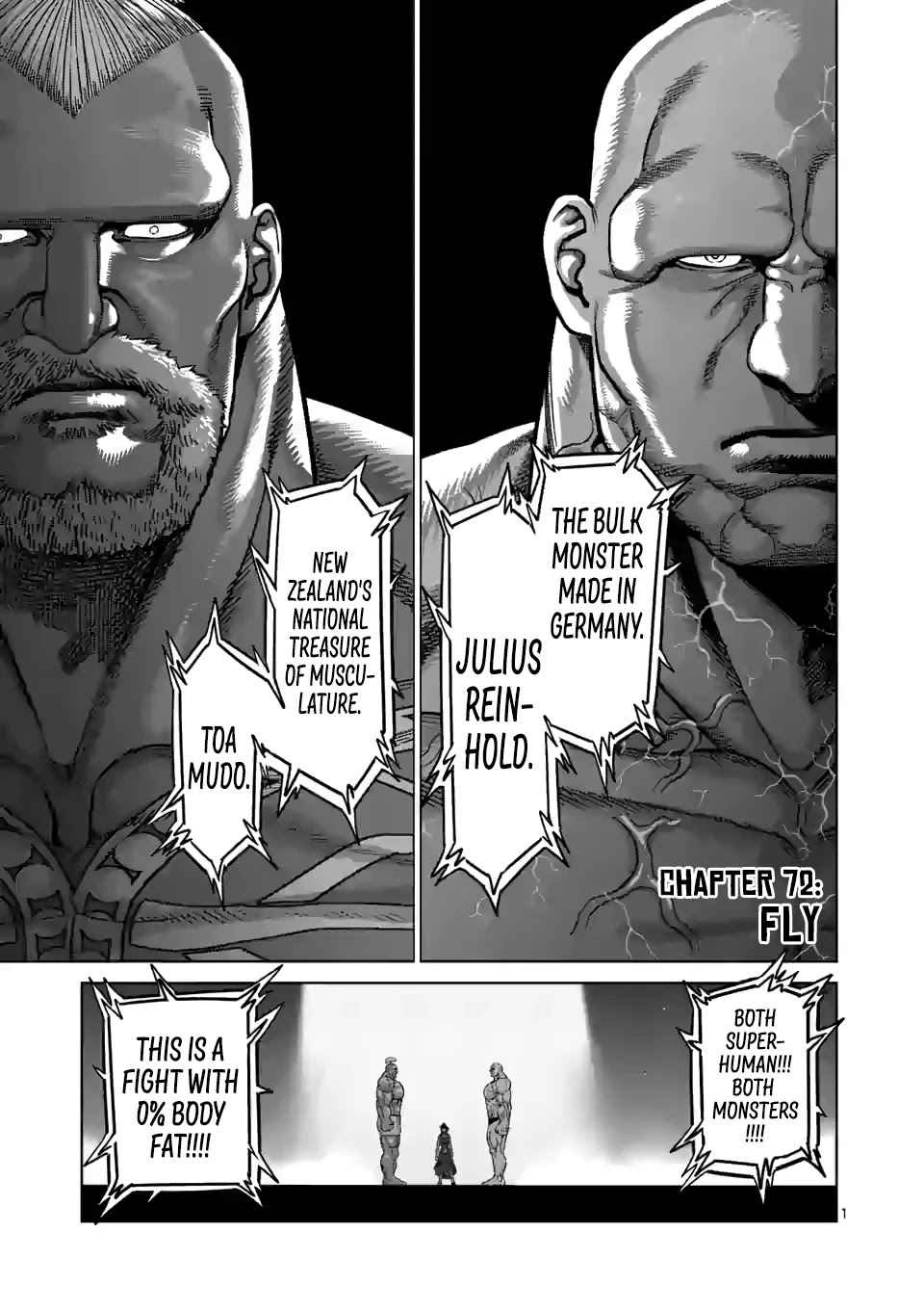 Kengan Omega Chapter 72 page 1 - Chapter 72: Fly