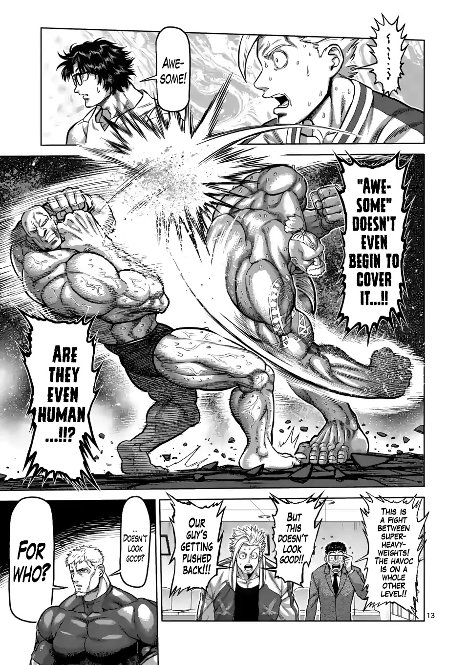Kengan Omega Chapter 72 page 13 - Chapter 72: Fly