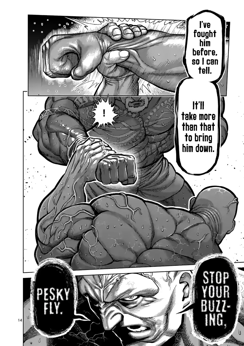 Kengan Omega Chapter 72 page 14 - Chapter 72: Fly