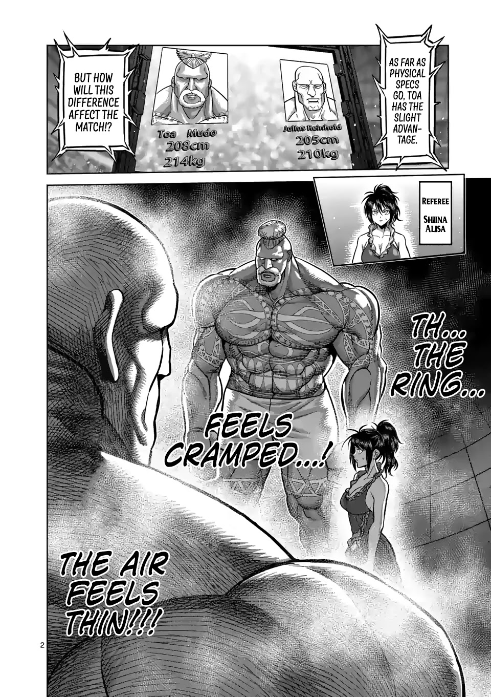 Kengan Omega Chapter 72 page 2 - Chapter 72: Fly