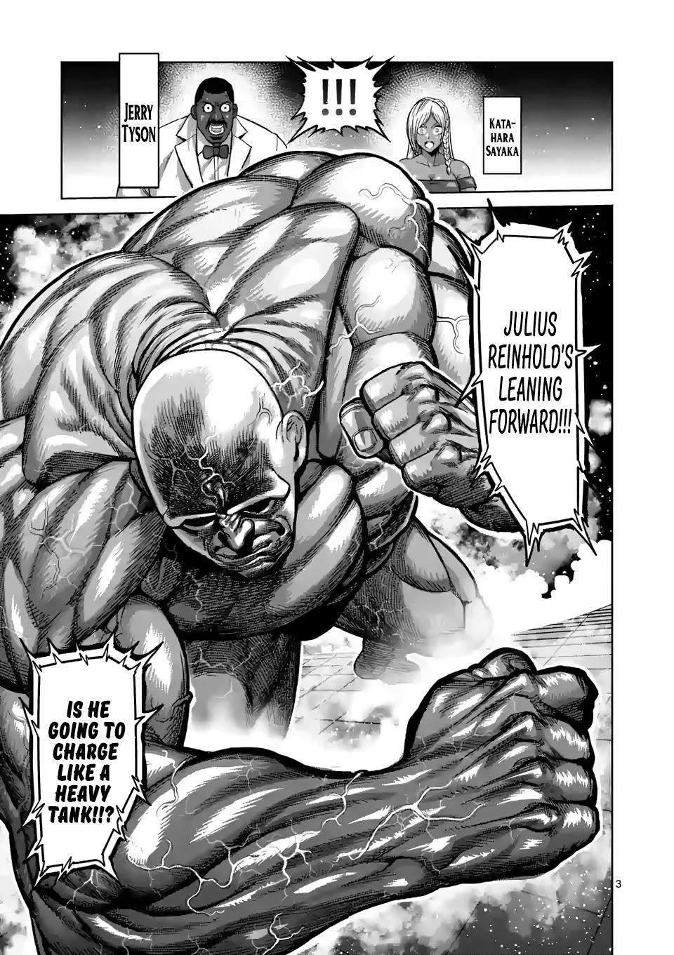 Kengan Omega Chapter 72 page 3 - Chapter 72: Fly