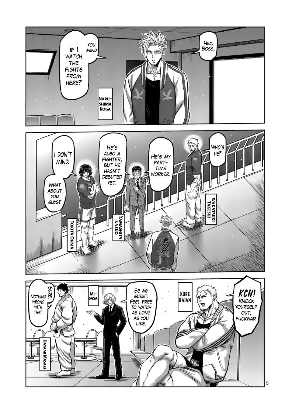 Kengan Omega Chapter 72 page 5 - Chapter 72: Fly