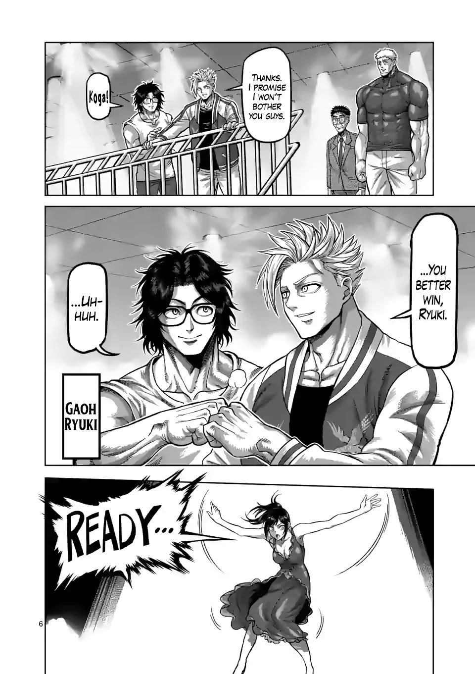 Kengan Omega Chapter 72 page 6 - Chapter 72: Fly