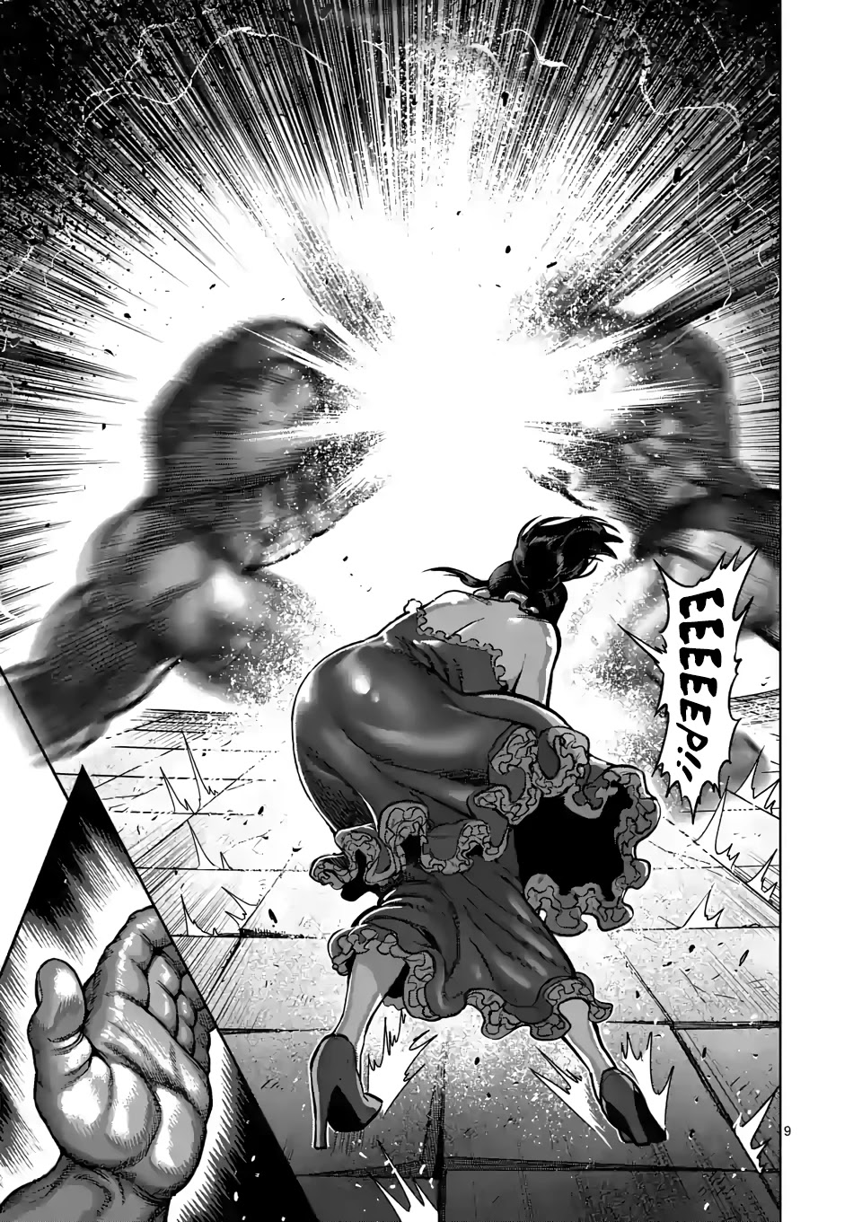Kengan Omega Chapter 72 page 9 - Chapter 72: Fly