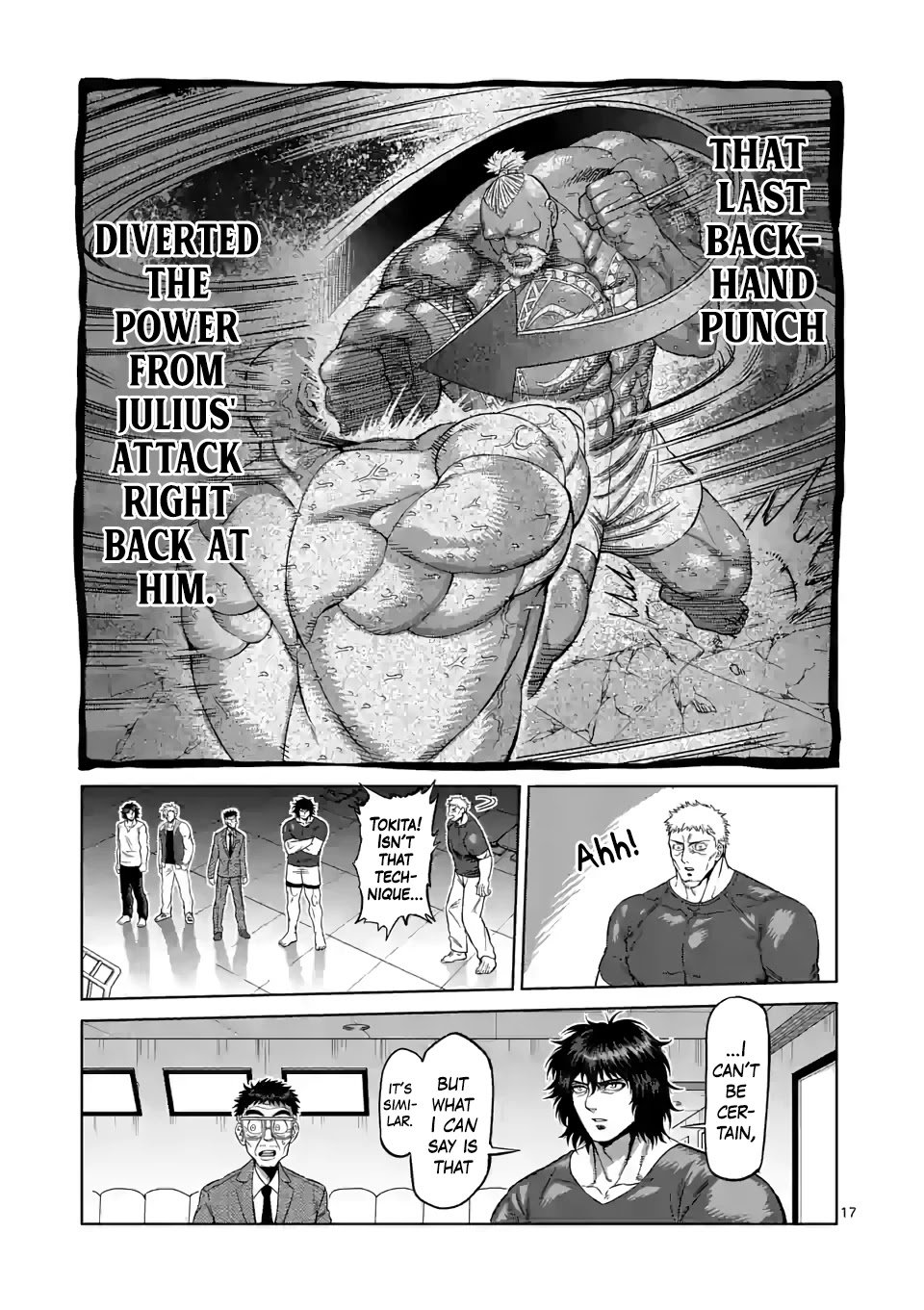 Kengan Omega Chapter 73 page 17 - Chapter 73: The Seeker
