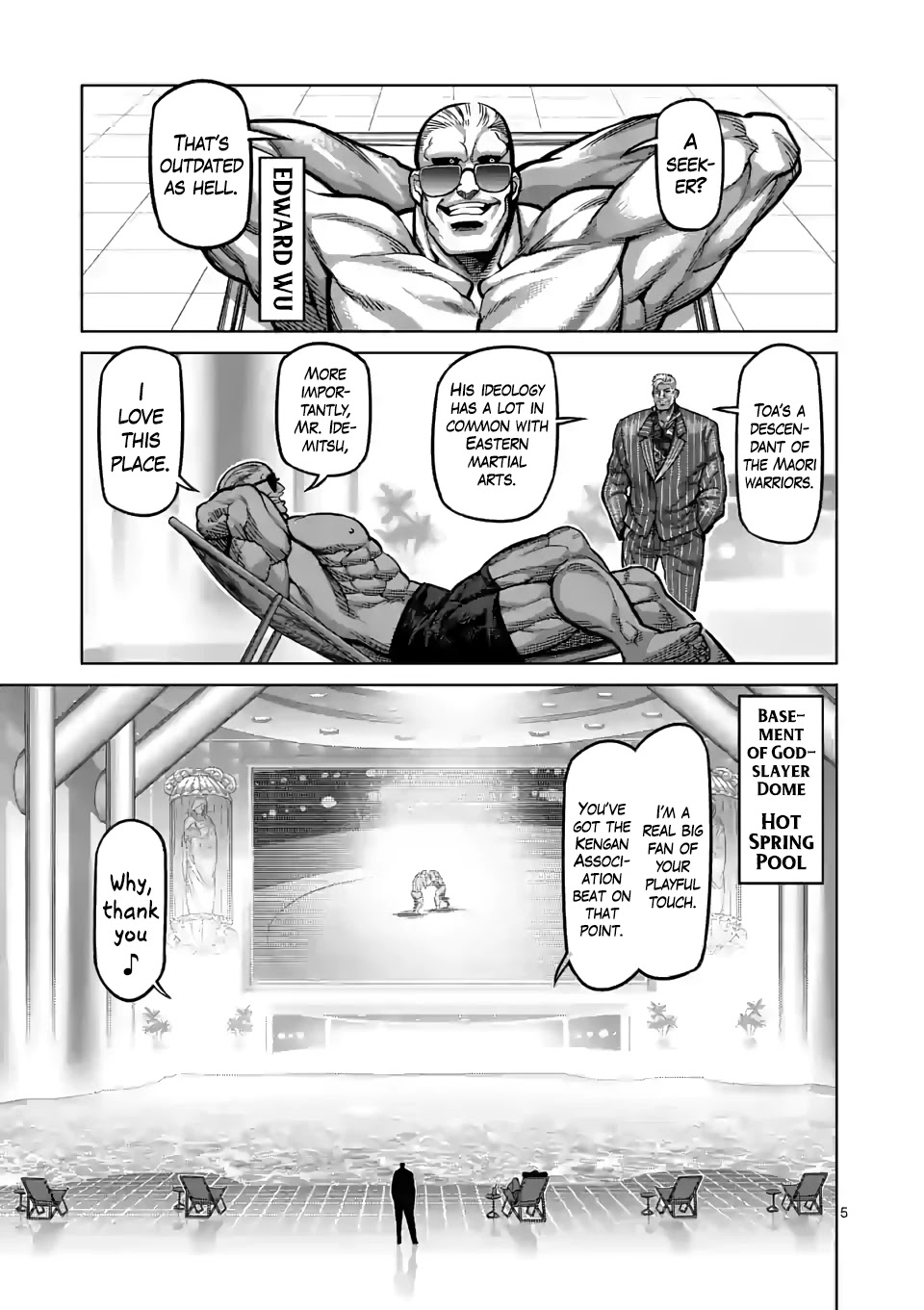 Kengan Omega Chapter 73 page 5 - Chapter 73: The Seeker