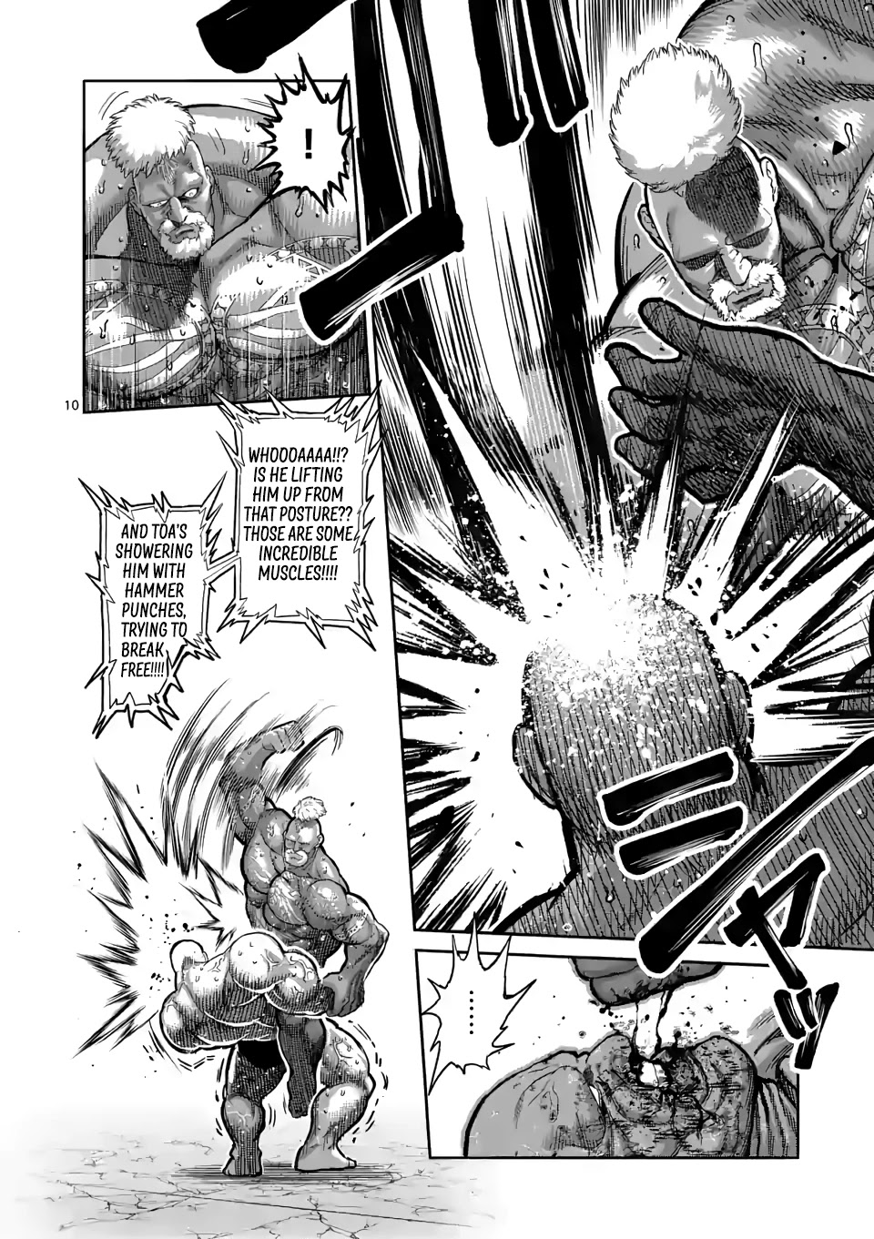 Kengan Omega Chapter 74 page 10 - Chapter 74: As a Warrior
