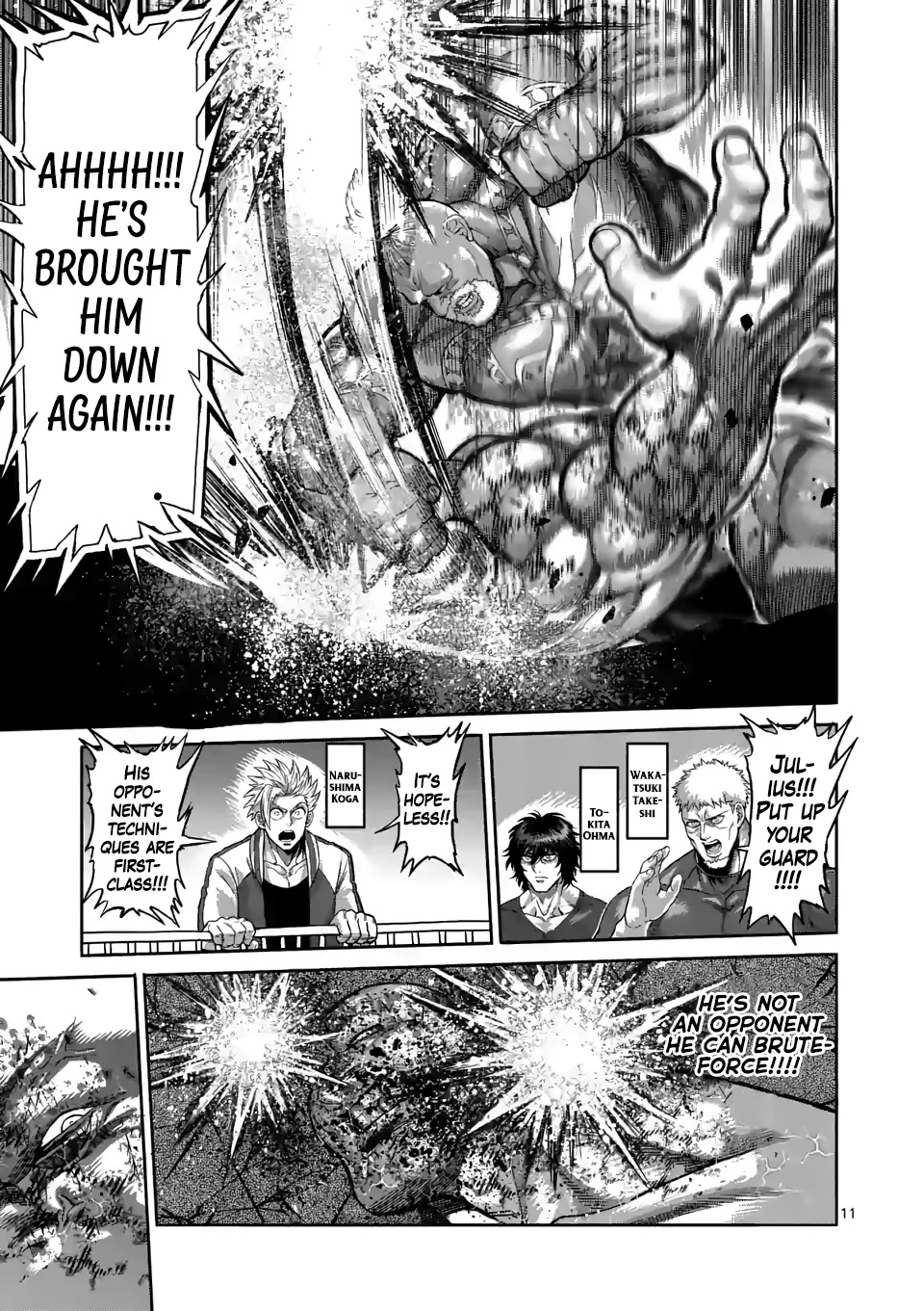 Kengan Omega Chapter 74 page 11 - Chapter 74: As a Warrior